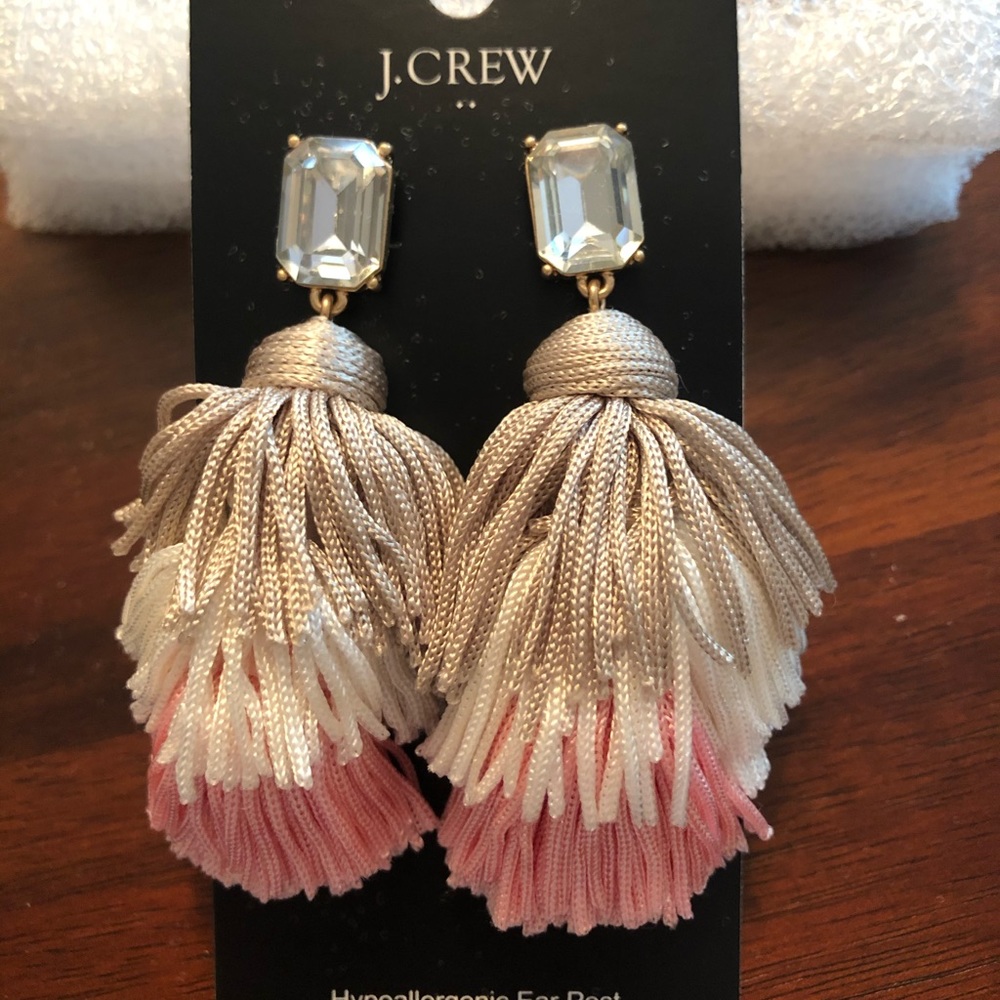 NWT J. Crew Tassle Earrings
